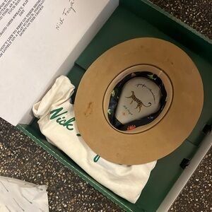 Rare Nick Fouquet tattoo hat size 57 -71/8 never worn